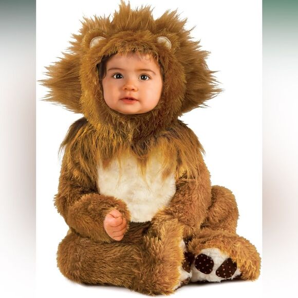 Rubie's size 12-18 months Brown Lion Plush Costume for Kids - Picture 1 of 8